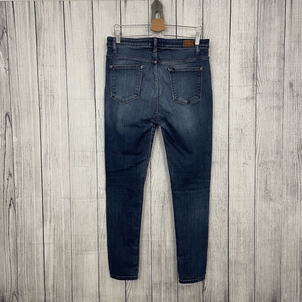 Judy Blue Women's 15 / 29 Dark Wash Mid-Rise Skinny Fit Denim Jeans JB82132DK - Picture 10 of 10